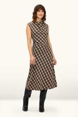 A-Linien Kleid - kariert