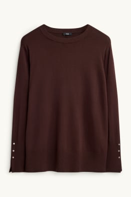 Pulover din tricot fin