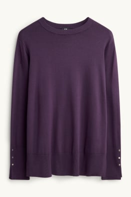 Pulover din tricot fin