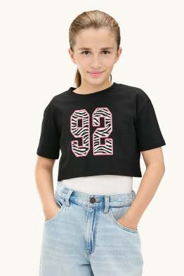 Set - short sleeve T-shirt and top - 2 piece