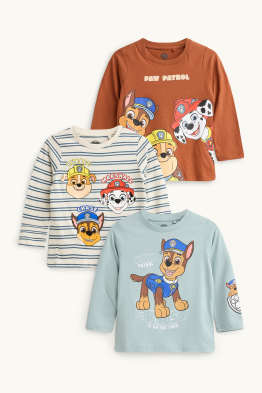 Multipack 3er - PAW Patrol - Chase, Marshall - Langarmshirt