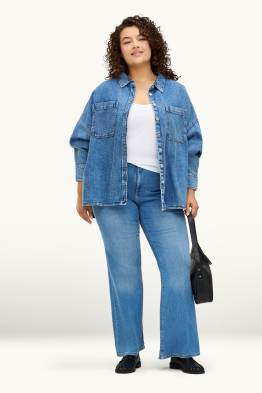 Flared jean - mid waist - LYCRA®
