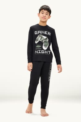 Lot de 2 - jeux vidéo - pyjamas - 4 pièces