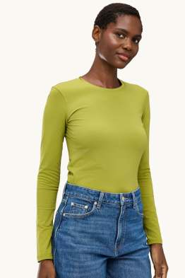 Haut à manches longues - slim fit