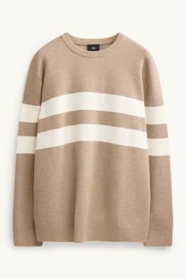 Pullover - gestreift
