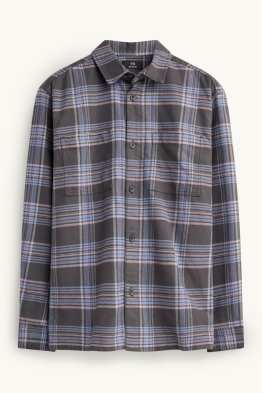Camisa - relaxed fit - Kent - de quadres