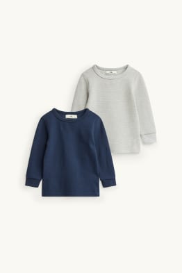 Multipack 2er - Thermo-Sweatshirt - strukturiert