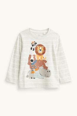 Wildtiere - Langarmshirt - gestreift