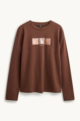 Tricou cu mânecă lungă - regular fit