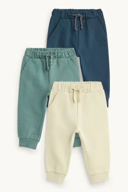 Lot de 3 - pantalon de jogging bébé