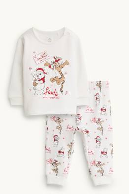 Winnie de Poeh - babypyjama - gevoerd met pluche - 2-delig