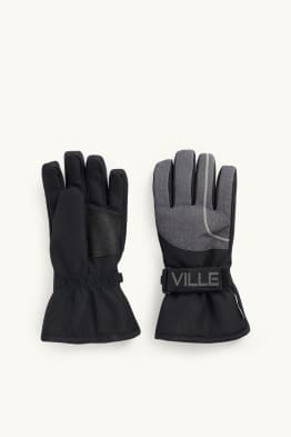 Ski-Handschuhe - wattiert - wasserdicht