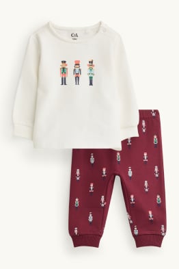 Mini Me - Nussknacker - Baby-Weihnachts-Pyjama - 2 teilig