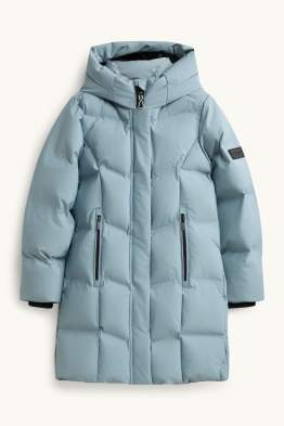 Funktions-Steppjacke mit Kapuze - gefüttert