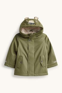 Tiger - Regenjacke mit Kapuze - gefüttert - wasserdicht