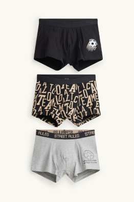 Lot de 3 - football - caleçons