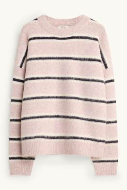 Pullover - gestreift