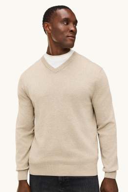V-neck jumper