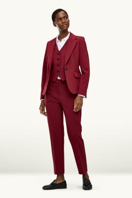 Pantaloni office - talie medie - cigarette fit