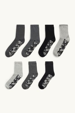 Lot de 7 paires - chaussettes à motif