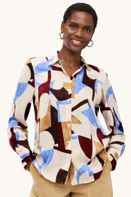 Blouse-chemise - à motif