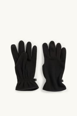 Gants à fonction tactile en polaire