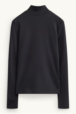 Maglia a maniche lunghe - slim fit - a coste