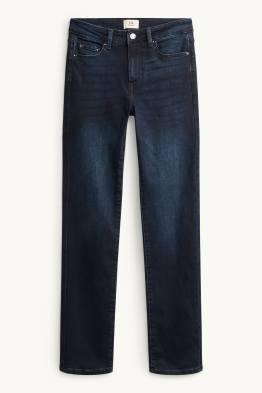 Straight jeans - vita media - LYCRA®