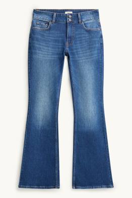 Flared jean - mid waist - LYCRA ®