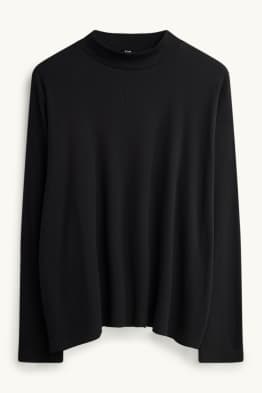 Tricou cu mânecă lungă - reiat