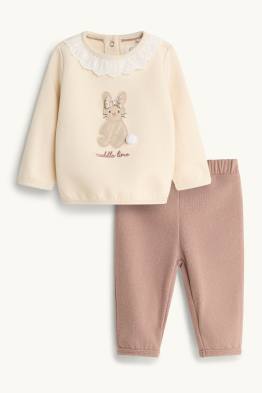 Bunny rabbit - baby outfit - 2 piece
