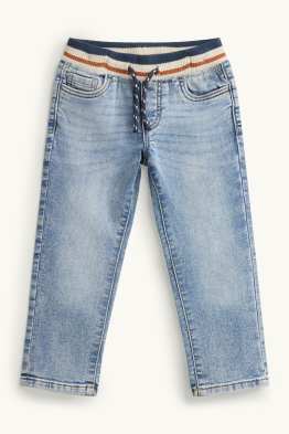 Straight jeans - jeans termici - a righe