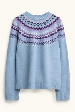 Pullover - gemustert