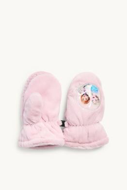 Frozen - mănuși cu un deget din blană artificială