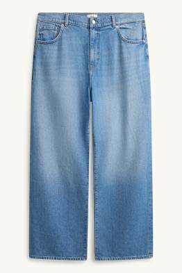 Wide leg jeans - high waist