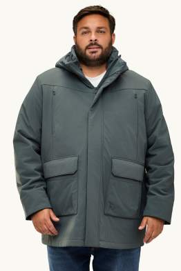 Funktions-Parka mit Kapuze - gefüttert - 4 Way Stretch