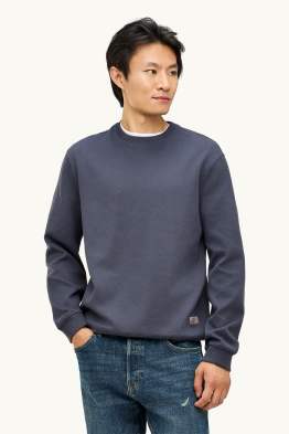 Sweatshirt - strukturiert