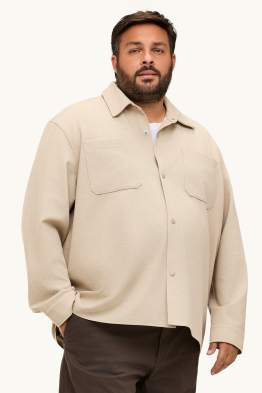 Camisa - relaxed fit - coll kent