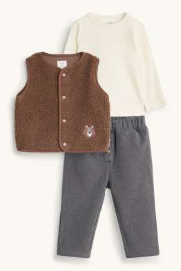 Bärchen - Baby-Outfit - 3 teilig