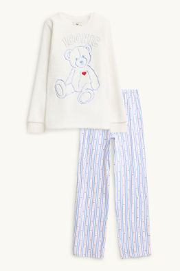 Teddybär - Pyjama - 2 teilig