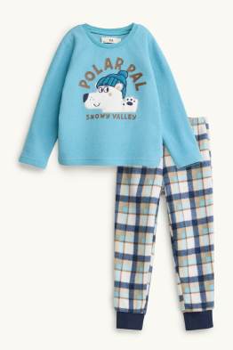 Eisbär - Fleece-Pyjama - 2 teilig