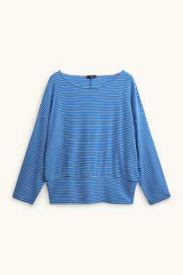 Longsleeve - slim fit - gestreept