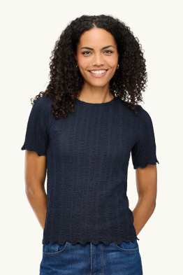 Samarreta de mànigues curtes - regular fit - texturada