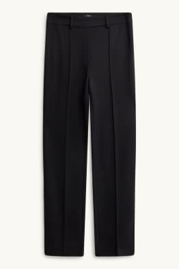 Pantaloni de stofă - talie medie - tapered fit