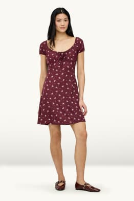 A-line dress - floral