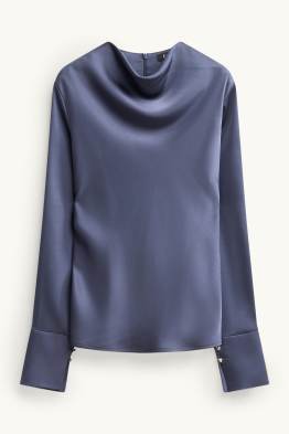 Satijnen blouse
