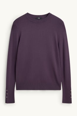 Feinstrick-Pullover