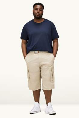 Cargoshort met riem