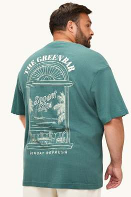 Tricou - relaxed fit - structurat