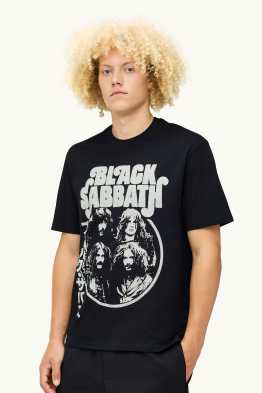 T-Shirt - Relaxed Fit - Black Sabbath